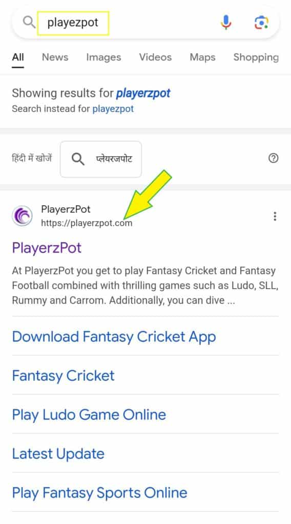 PlayerzPot google