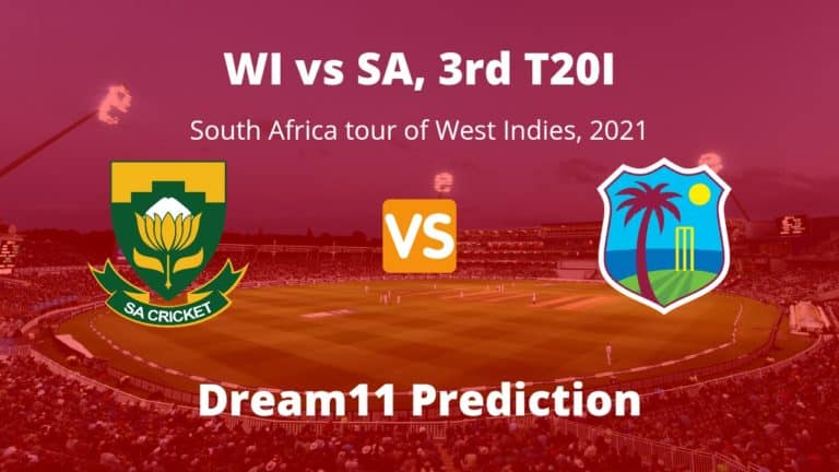 WI vs SA Dream11 Prediction 3rd T20I 29th June 2021