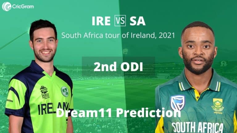 IRE vs SA Dream11 Prediction 2nd ODI 13th July 2021