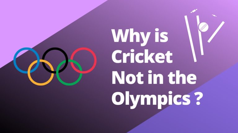 Cricket not in the Olympics