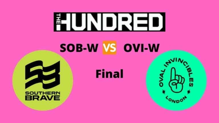 SOB-W vs OVI-W Dream11 Prediction Final The Hundred