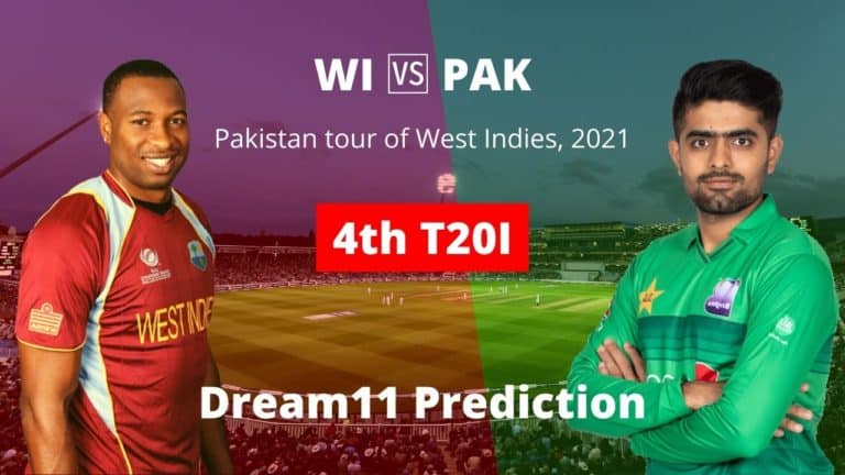 WI vs PAK Dream11 Prediction 4th T20I
