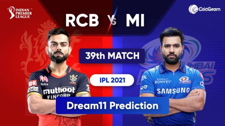 BLR vs MI Dream11 Team Prediction IPL 2021 26th September 2021