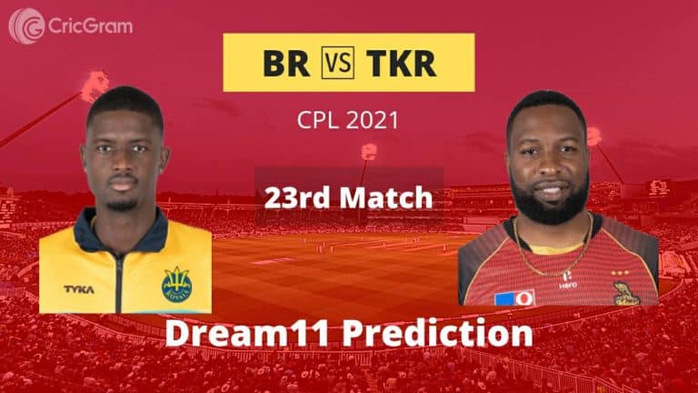 BR vs TKR Dream11 Team Prediction CPL 2021