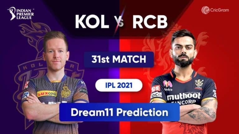 KOL vs BLR Dream11 Team Prediction IPL 2021