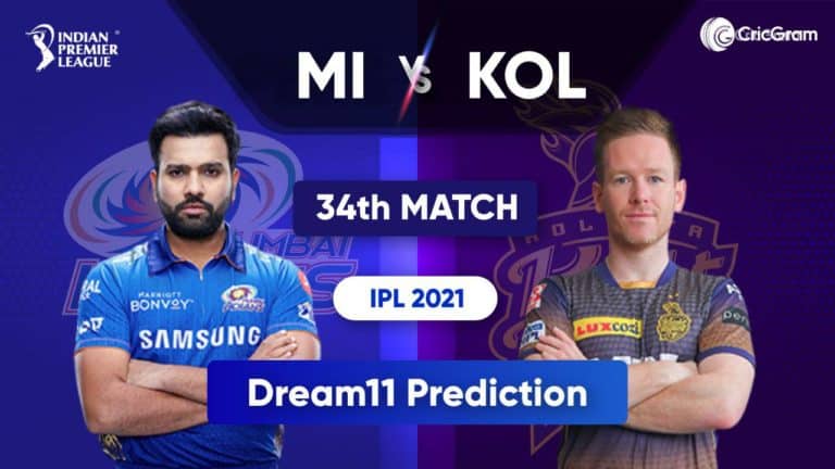 MI vs KOL Dream11 Team Prediction IPL 2021 23rd September 2021
