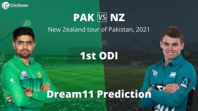 PAK vs NZ 1st ODI Dream11