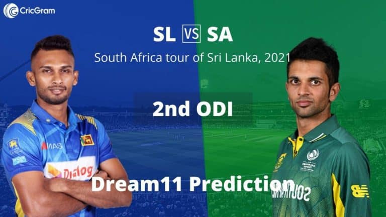 SL vs SA Dream11 2nd T20I