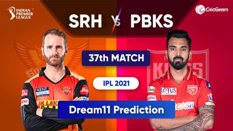 SRH vs PBKS Today Match Prediction Dream11 Team IPL 2021 25th September 2021