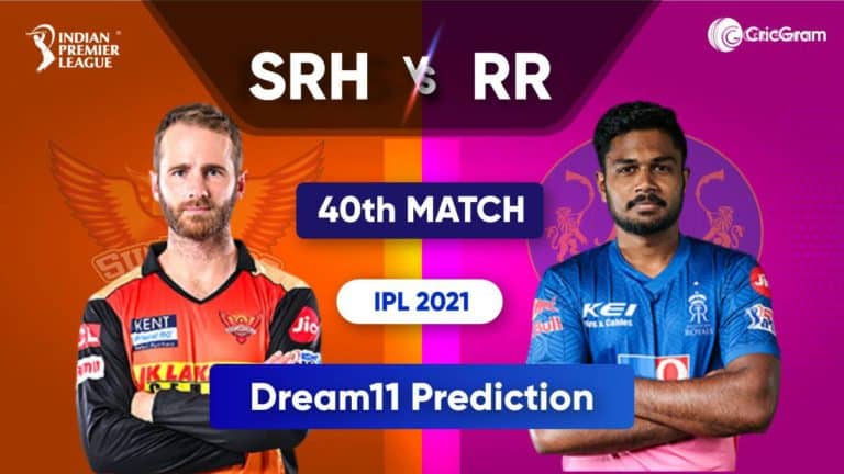 SRH vs RR Dream11 Team Prediction IPL 2021 27th September 2021