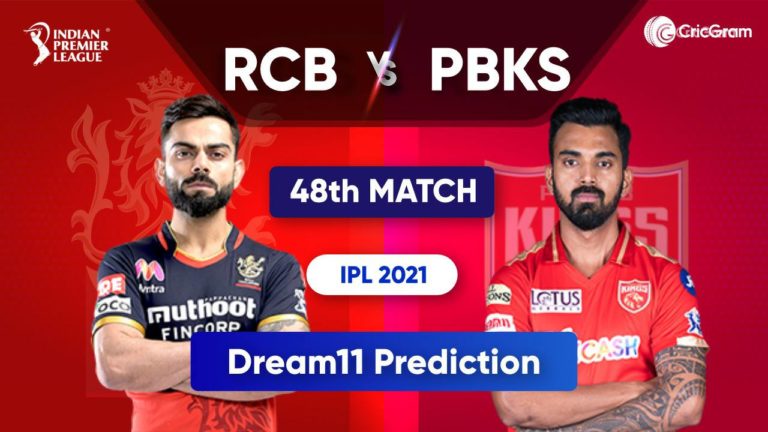 BLR vs PBKS Dream11 Team Prediction 3rd October 2021