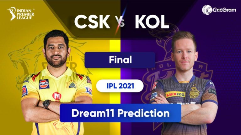 CSK vs KOL Dream11 Team Prediction IPL 2021 Final 15th October 2021