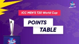 ICC T20 World Cup 2021 Points Table