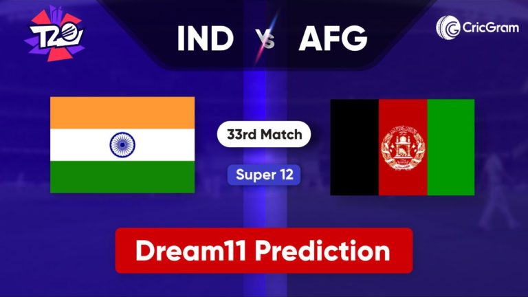 IND vs AFG Dream11 Team Prediction T20 World Cup 2021