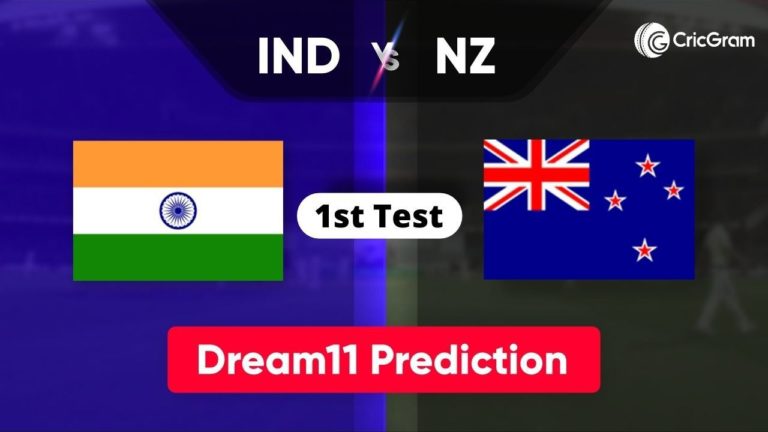 IND vs NZ Dream11 Prediction 1st Test