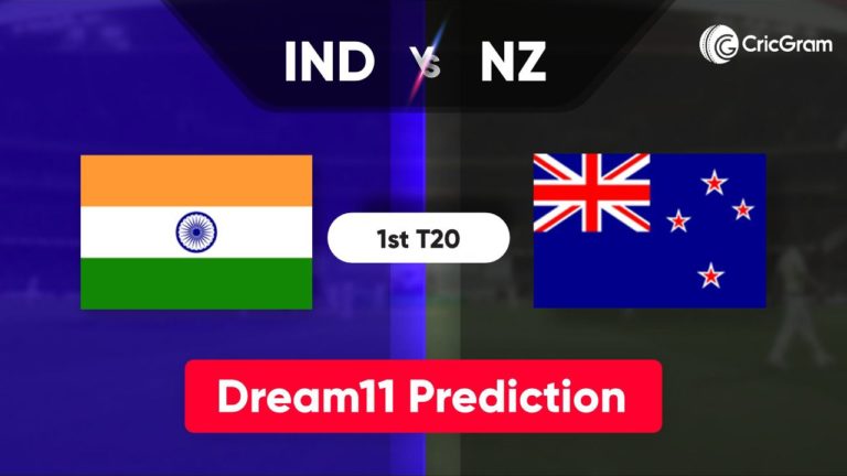 IND vs NZ Dream11 Team Prediction 1st T20I