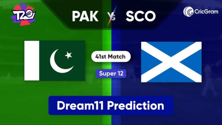 PAK vs SCO Dream11 Team Prediction T20 World Cup 2021