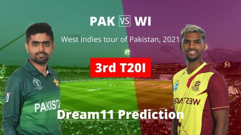 PAK vs WI Dream11 Team Prediction 3rd T20I