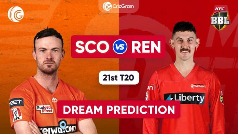 SCO vs REN Dream11 Prediction