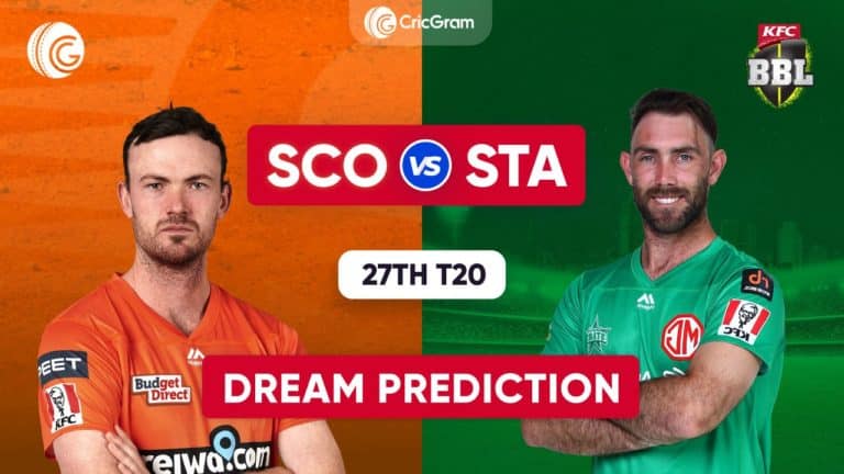 SCO vs STA Dream11 Prediction, BBL 2021