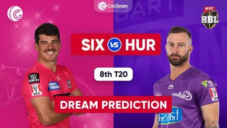 SIX vs HUR Dream11 Prediction, 8th Match, BBL 2021-22