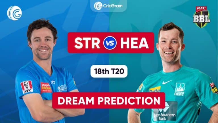 STR vs HEA Dream11 Prediction, BBL 2021-22