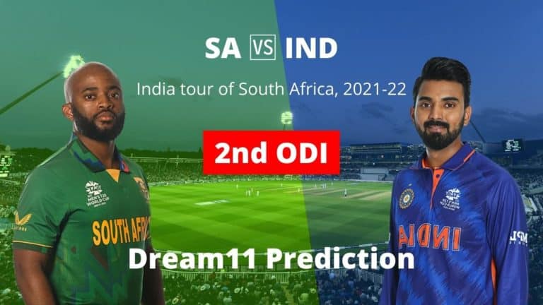 SA vs IND Dream11 Prediction 2nd ODI