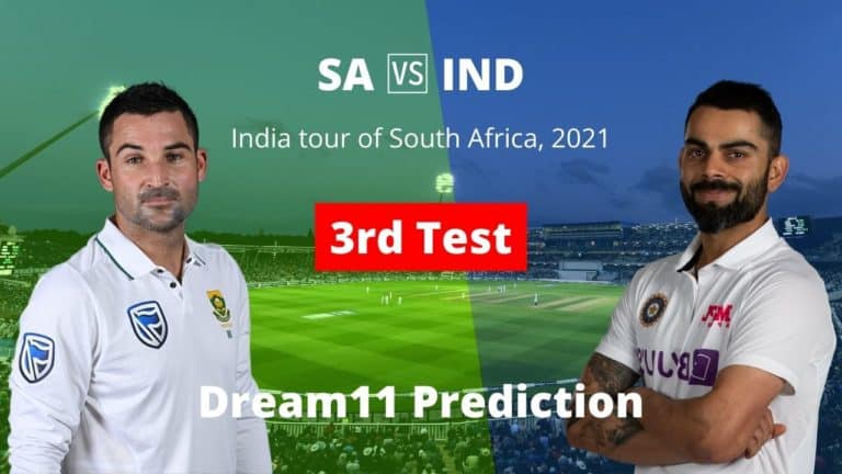 SA vs IND Dream11 Prediction 3rd Test
