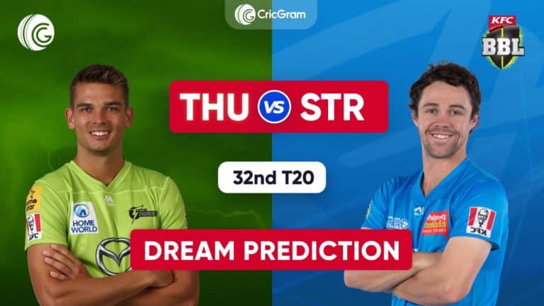 THU vs STR Dream11 Prediction