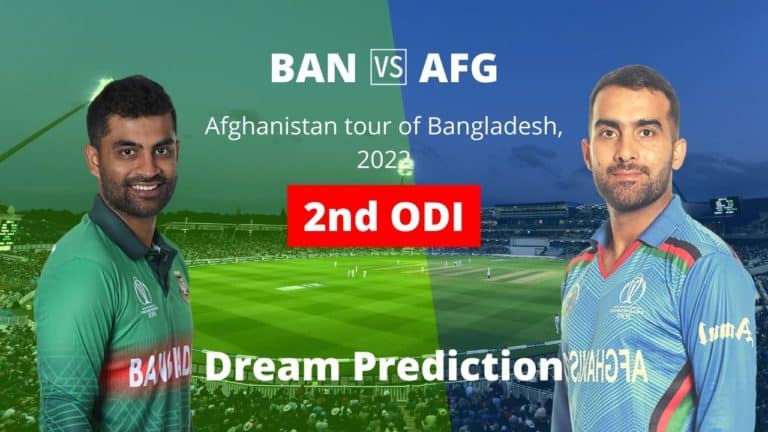 BAN vs AFG 2nd ODI Dream11 Team Prediction