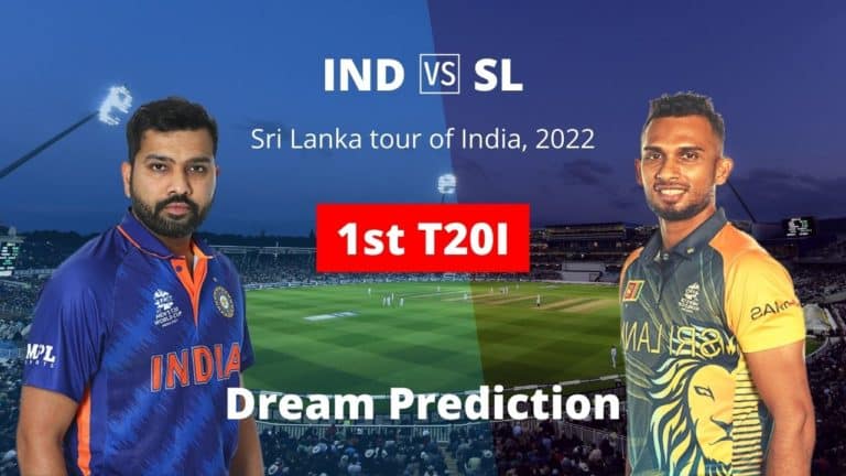 IND vs SL 1st T20I Dream11 Team Prediction
