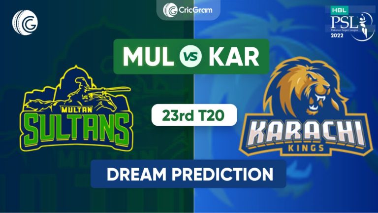 MUL vs KAR Dream11 Prediction