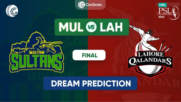 MUL vs LAH Dream11 Team Prediction PSL Final
