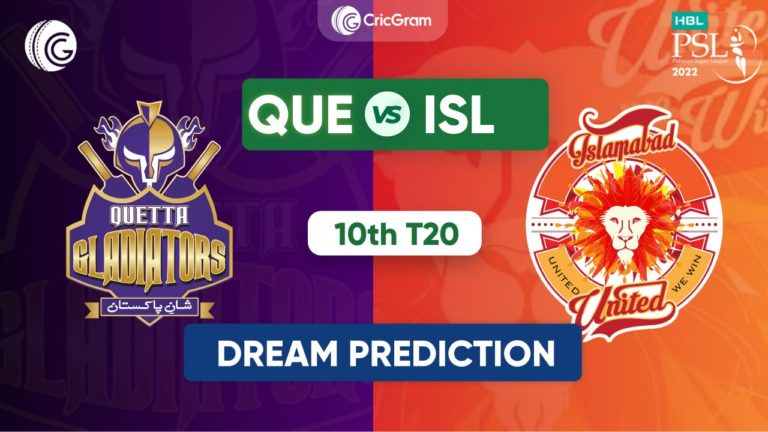 QUE vs ISL Dream11 Prediction 10th match PSL 2022