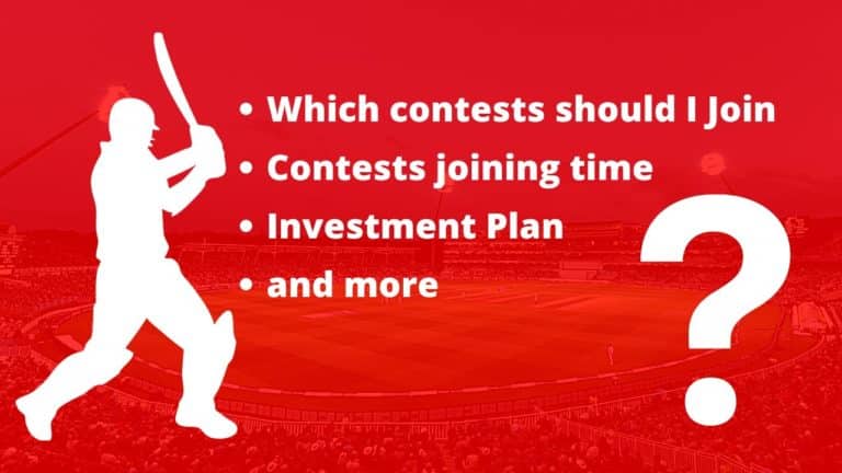 Which contests should I join Fantasy Cricket
