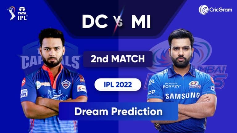 DC vs MI Dream11 Prediction 2nd match IPL 2022