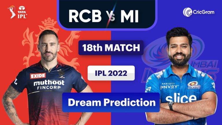 BLR vs MI Dream11 Prediction 18th match IPL 2022