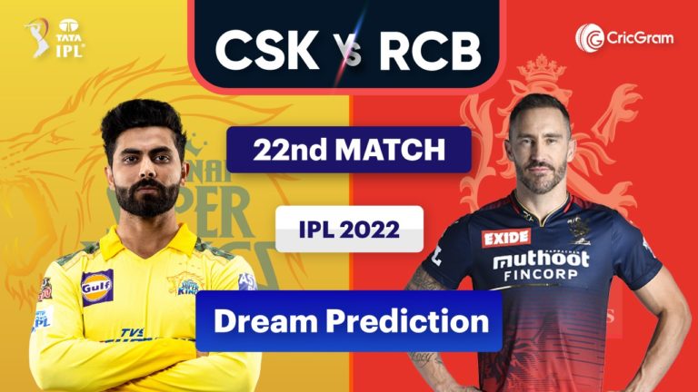 CSK vs BLR Dream11 Prediction 22nd Match IPL 2022