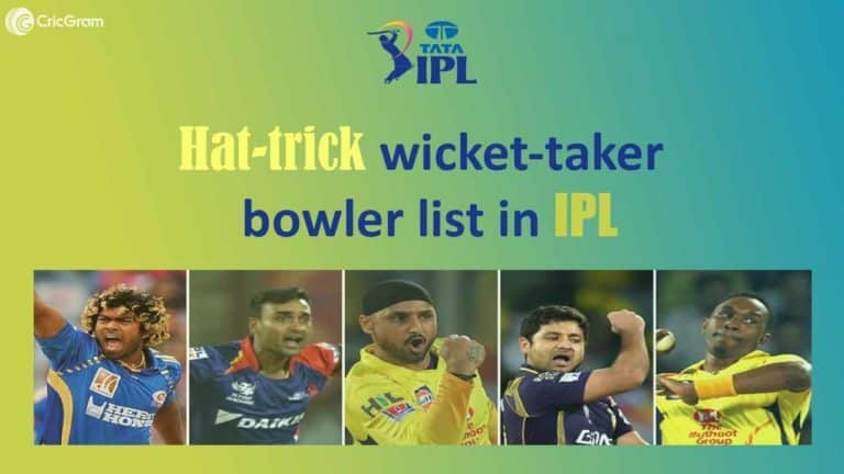 Hat-trick wickets-taker bowler list in IPL