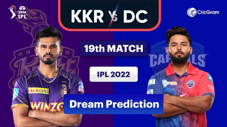 KOL vs DC Dream11 Prediction 19th match IPL 2022