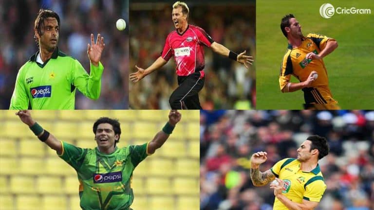 Top 10 fastest bowlers in cricket history