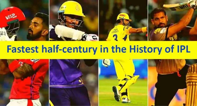 fastest half-century in IPL History
