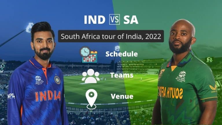 South Africa tour of India 2022 Schedule Player list squad
