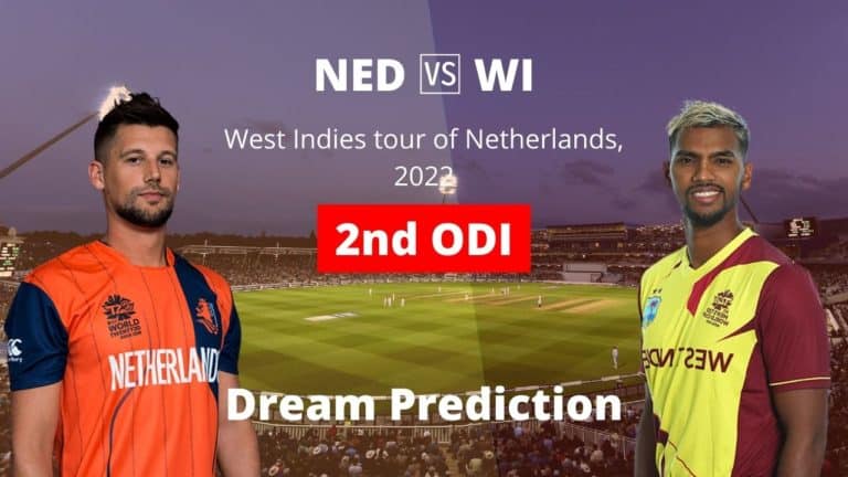 NED vs WI Dream11 Prediction 2nd ODI