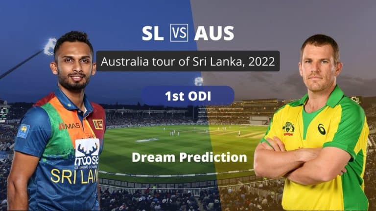 SL vs AUS Dream11 Prediction 1st ODI 14 June 2022