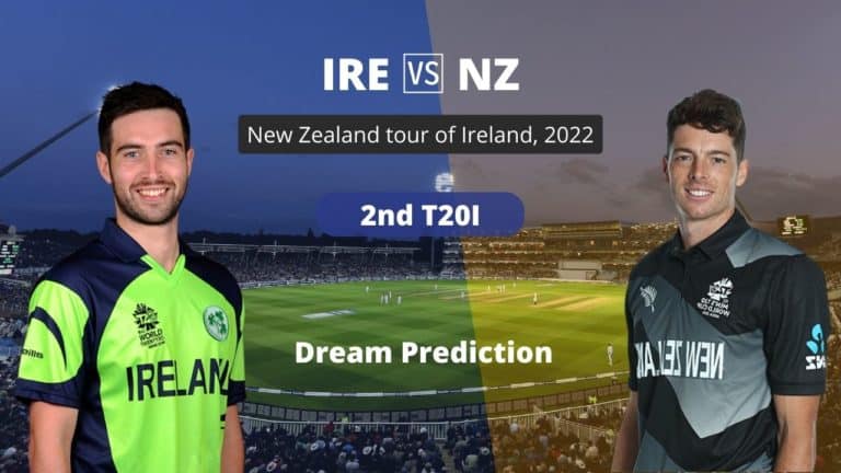 IRE vs NZ Dream11 Team Prediction 2nd T20