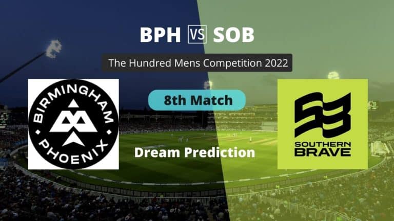 BPH vs SOB Dream11 Team Prediction The Hundred