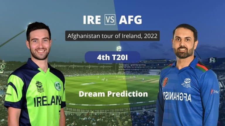 IRE vs AFG 4th T20I Dream11 Team Prediction
