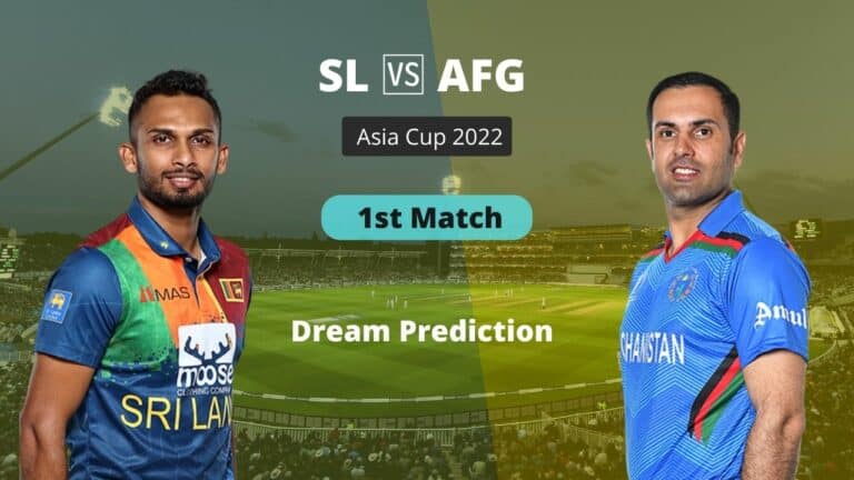 SL vs AFG Dream11 Prediction Asia Cup 2022