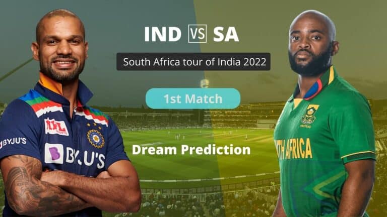 IND vs SA 1st ODI Dream11 Prediction